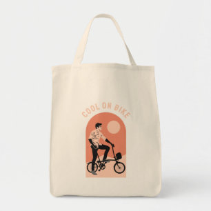 Perfektes Fahrrad-Geschenk - Cool beim Radfahren Tragetasche