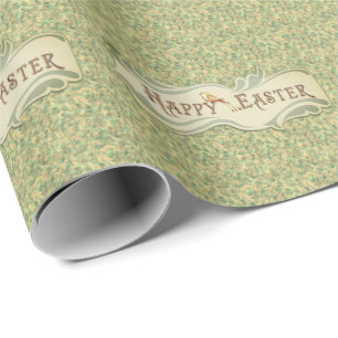 Perfektes Frohe Ostern Vintage Geschenkpapier