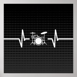 Perfektes Geschenk für den Drummer, den Sie kennen Poster