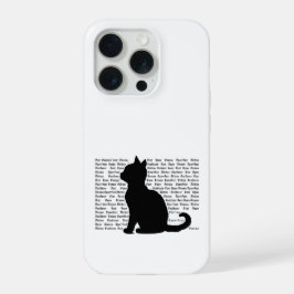 Perfektes Geschenk für Katzenliebhaber iPhone 15 Pro Hülle