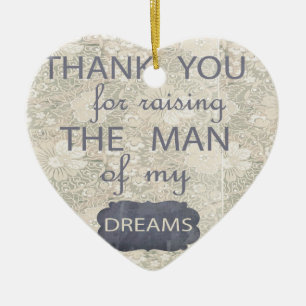 Perfektes Geschenk für Schwiegermutter Keramik Ornament