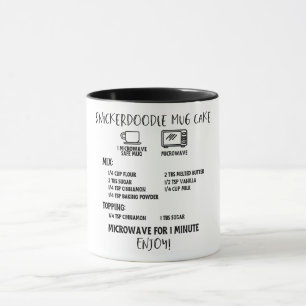 Perfektes Geschenk/ Nickerdoodle Tasse Kuchen Reze
