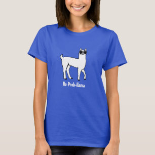 Perfektes Geschenk, Niedlich kein Prob Llama Mama  T-Shirt