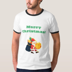 Perfektes Geschenk Weihnachtswünsche gedruckte Tex T-Shirt