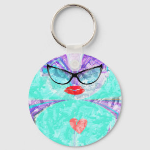 Perfektes Herz Schlüsselanhänger