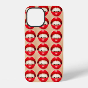 Perfektes Lächeln Femme Fatale Pop-Art iPhone 12 Hülle
