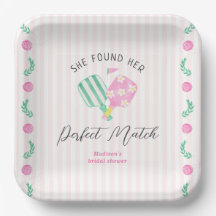 Perfektes Match Pickleball Brautparty Willkommen