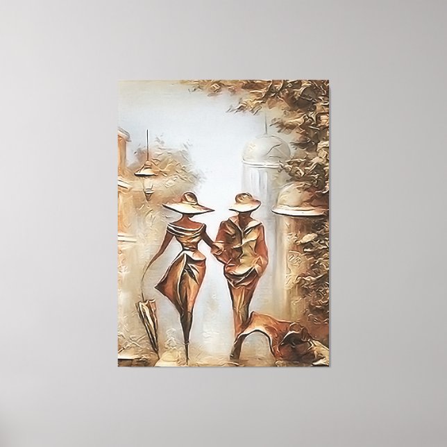 Perfektes Paar Leinwanddruck (Vorderseite)