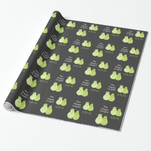 Perfektes Papier zum Hochzeitszittern Geschenkpapier