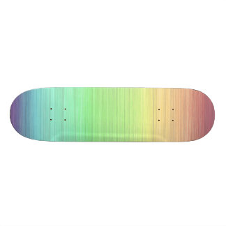 Perfektes Pastellregenbogen-Brett Skateboard