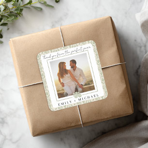 Perfektes Pear Foto Danke Sticker   Bridal Show