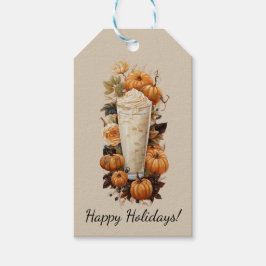 Perfektes Pumpkin Party Halloween Erntedank Fall Geschenkanhänger