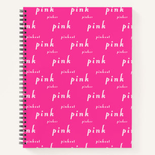 Perfektes Rosa: Rosa, Röter, Rötlichst Notizbuch