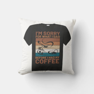 Perfektes Shirt-Design Kissen