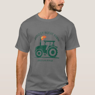 Perfektes Traktordesign, das die Geschwindigkeit d T-Shirt