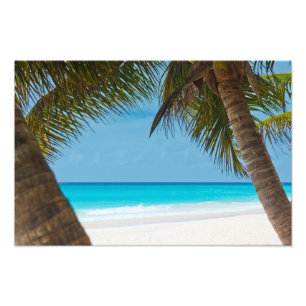 Perfektes tropisches Paradies Strand Fotodruck