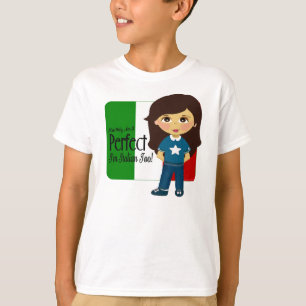 Perfektes u. italienisches Mädchen T-Shirt