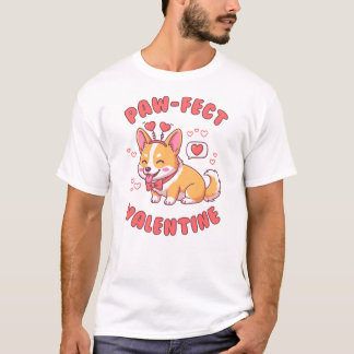 Perfektes Valentinstagsgeschenk für Corgi-Hunde - T-Shirt