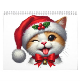 Perfektes Weihnachten: 2026 Katzenkalender Kalender