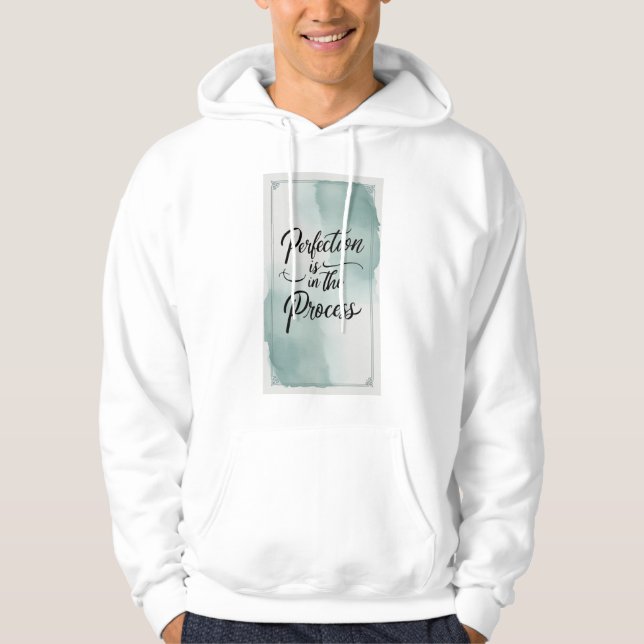 Perfektion ist dabei hoodie (Vorderseite)