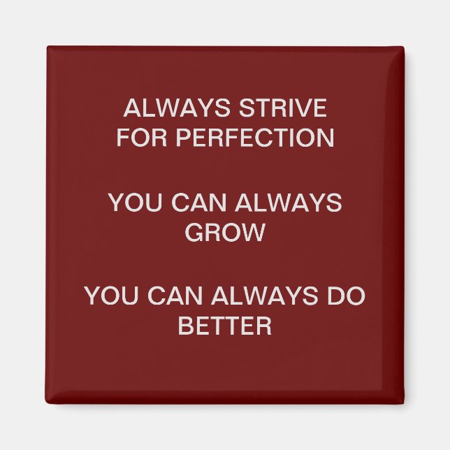 Perfektionierungs-Magnet Magnet (Vorne)