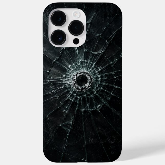 Perforated Glass Phone Case (Rückseite)