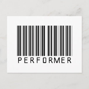 Performer-Bar Postkarte