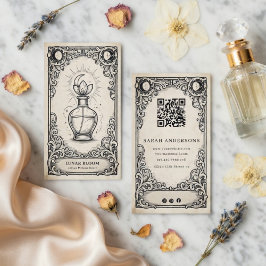 Perfume Brand | Vintage Celestial Perfume Brand  Visitenkarte