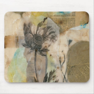Pergament Blumen-II Mousepad