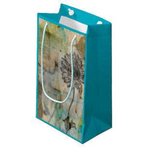 Pergament Blumeni Kleine Geschenktüte