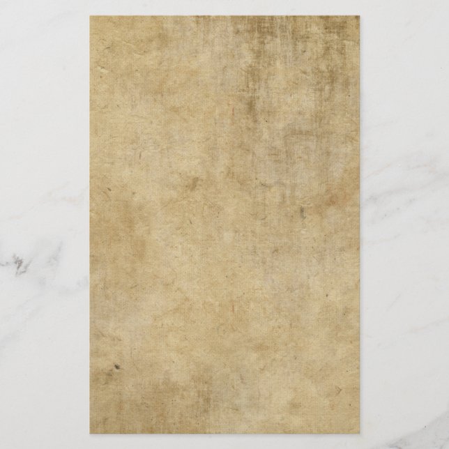 Pergament Textur Briefpapier (Vorderseite)