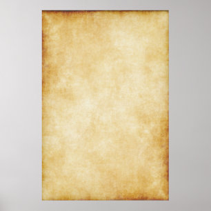 Pergamentpapier-Hintergrundvorlage Poster
