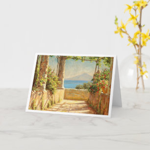 Pergola auf Capri, Emil Wennerwald Karte