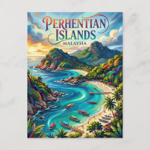 Perhentian-Inseln Malaysia Postkarte
