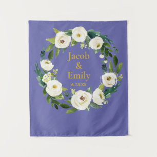 Peri Gold Custom Wedding Foto Stand Support Wandteppich