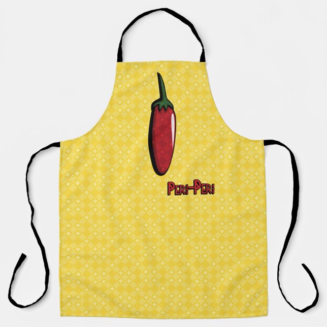 Peri-Peri-Chili-Pepper-All-Over-Print-Schürze Schürze (Vorderseite)