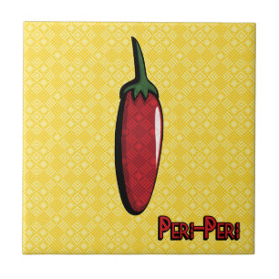 Peri-Peri-Chili Pepper Tile Fliese