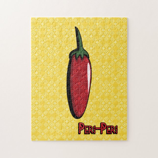 Peri-Peri-Chili-Pfeffer-Rätsel Puzzle (Vertikal)