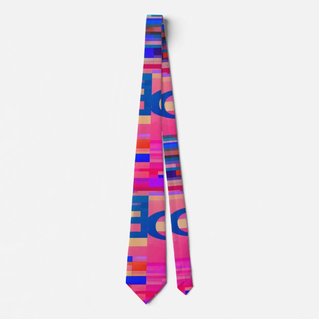 Peri Peri Heatwave: Einzigartiger Stil entzünden Krawatte (Vorderseite)