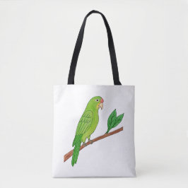 Perico verde del trópico