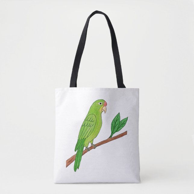 Perico verde del trópico (Vorderseite)