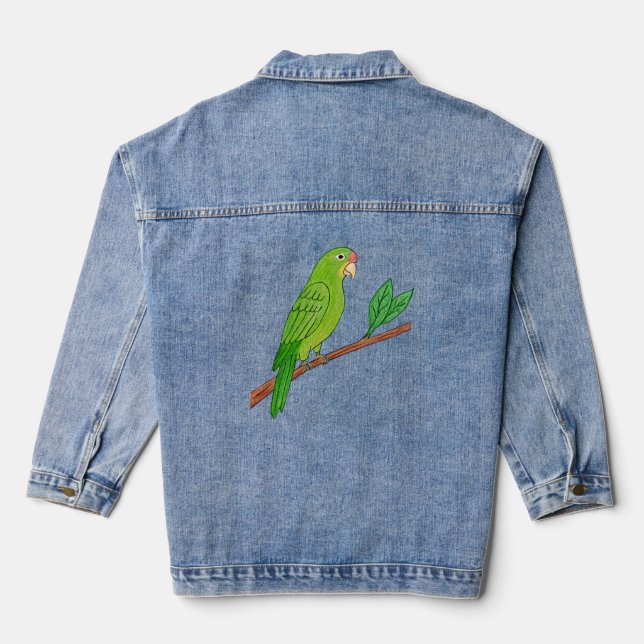 Perico verde del trópico jeansjacke (Rückseite)
