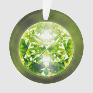 Peridot-Edelstein-Verzierung Ornament