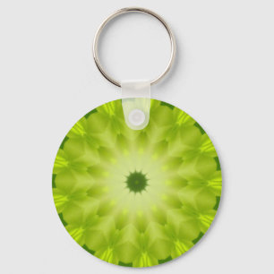 Peridot Kaleidoskop Schlüsselanhänger