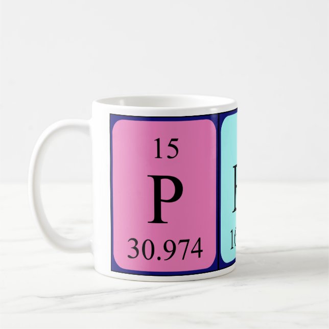 Perii Periodenname Tasse (Links)