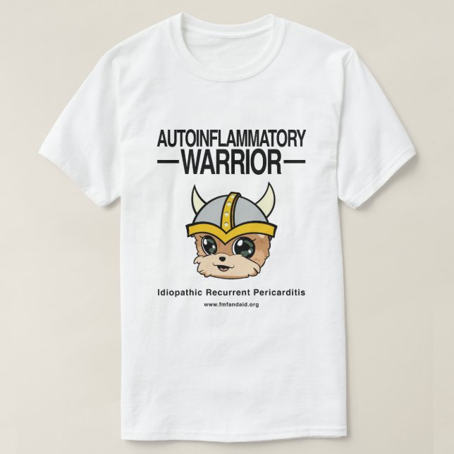 Perikarditis Warrior T-Shirt (Design vorne)