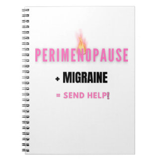 Perimenopause + Migräne = Hilfe Notizblock