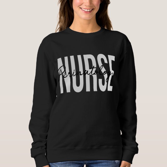 Perinatologie Krankenpflege und Krankenversicherun Sweatshirt (Vorderseite)