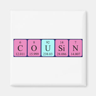 Periodenmagnet des Cousins Magnet