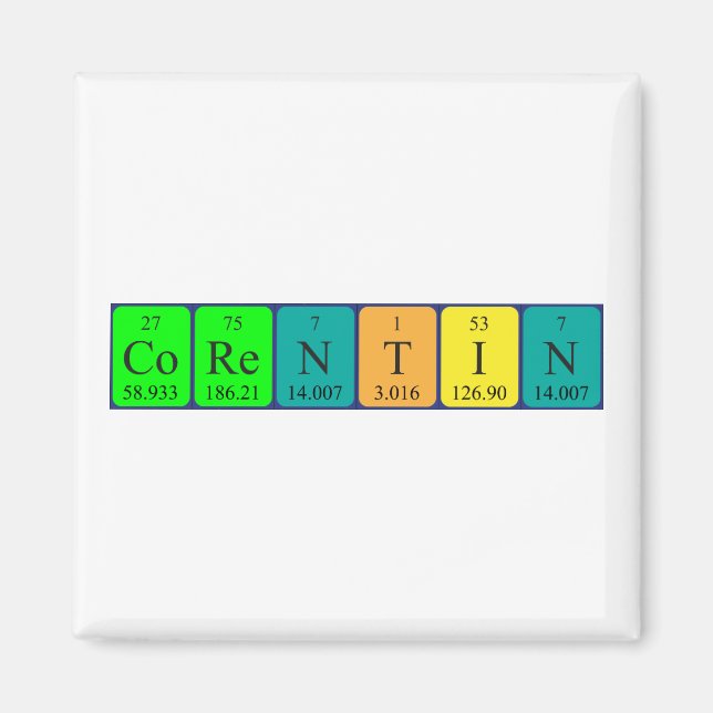 Periodenmagnet Magnet (Vorne)